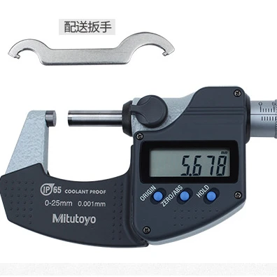 

Mitutoyo digital outside micrometer 0-25mm 293-240 293-340 0.001