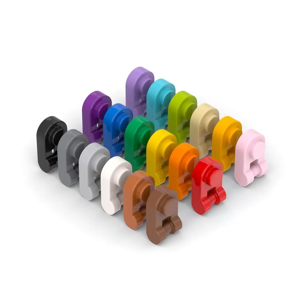 50 шт. совместимая с MOC сборка частиц 26047 круглая пластина 1x1 ручкой в стержне