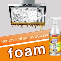 60ml kitchen foam cleaner home range hood heavy oil stain foam cleaner oil stain rust remover kitchen cleaning foam spray newest