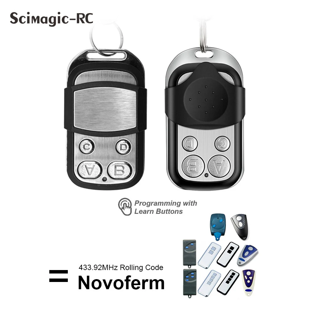 

3 типа NOVOFERM NOVOTRON 502 512 522 524 дистанционное управление гаражной дверью