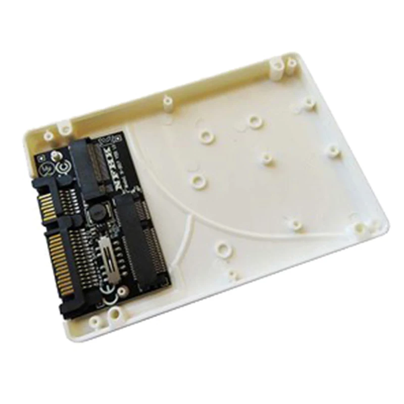 

2.5 inch SATA 6.0Gbps to SATA M.2 NGFF SSD mSATA SSD Adapter with case