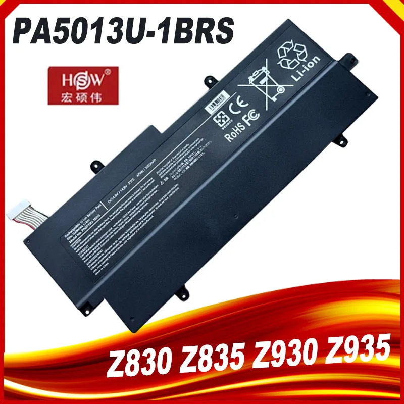 НОВЫЙ аккумулятор PA5013U-1BRS PA5013U для Toshiba Portege Z830 Z835 Z930 Z935 Ultrabook PA5013 14 8 В 47WH