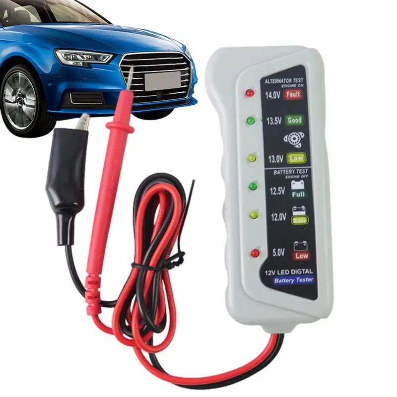 

Тестер батареи монитор панель индикатор состояния батареи 6 в 12 В автомобильный электрический детектор количества диагностический инструмент