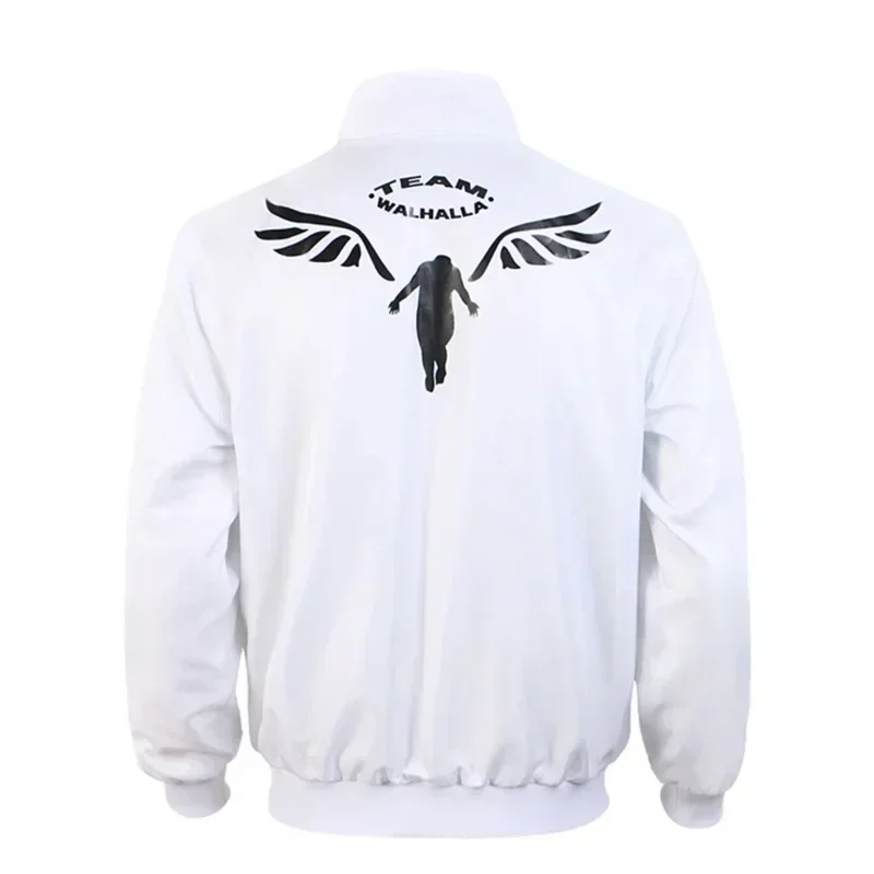 Аниме Токио Мстители костюмы косплей Казутора Ханемия куртка бейсбольное белое