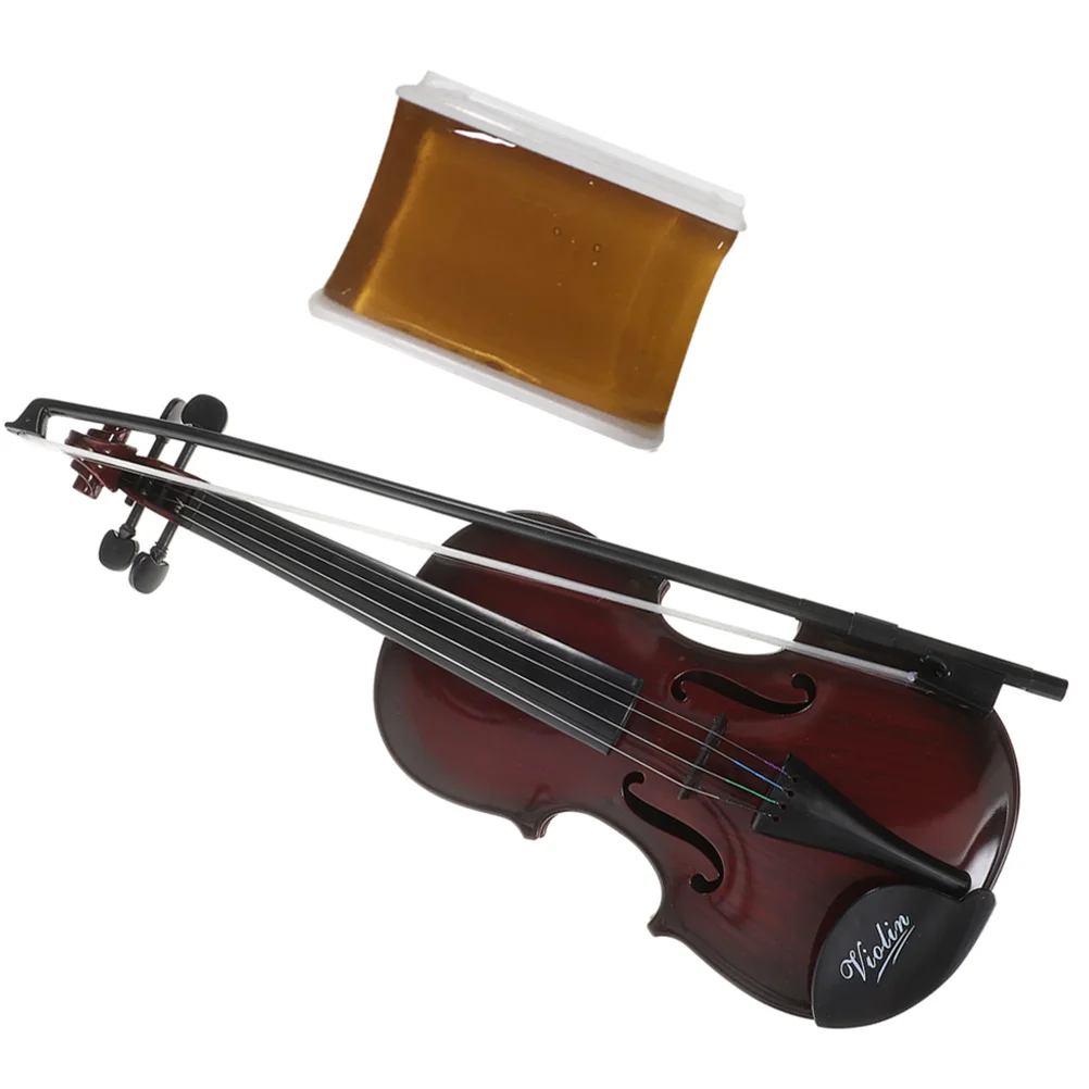 

Children Music Instrument Toy Ornaments Performance Violin Adornment Plastic Plaything Miniature Enlightenment