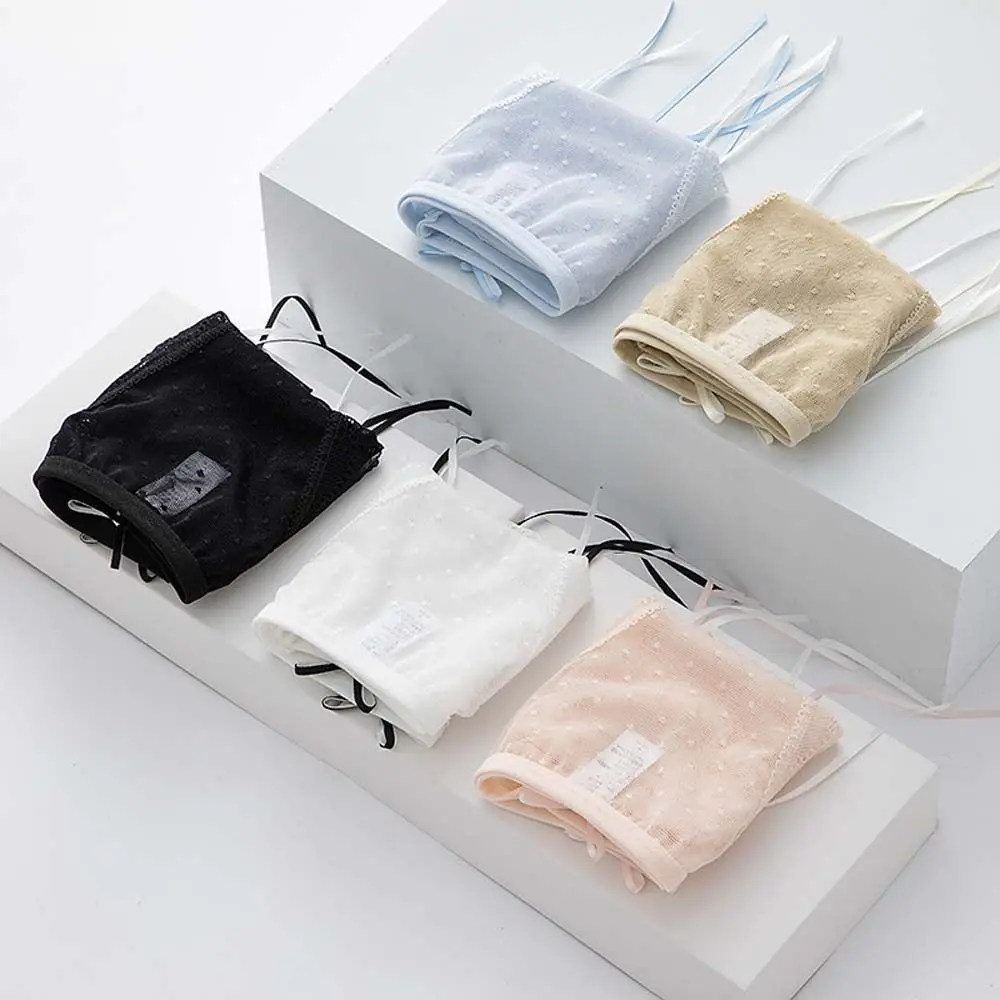 Женские сетчатые кружевные трусики в японском ретро-стиле тонкие дышащие со