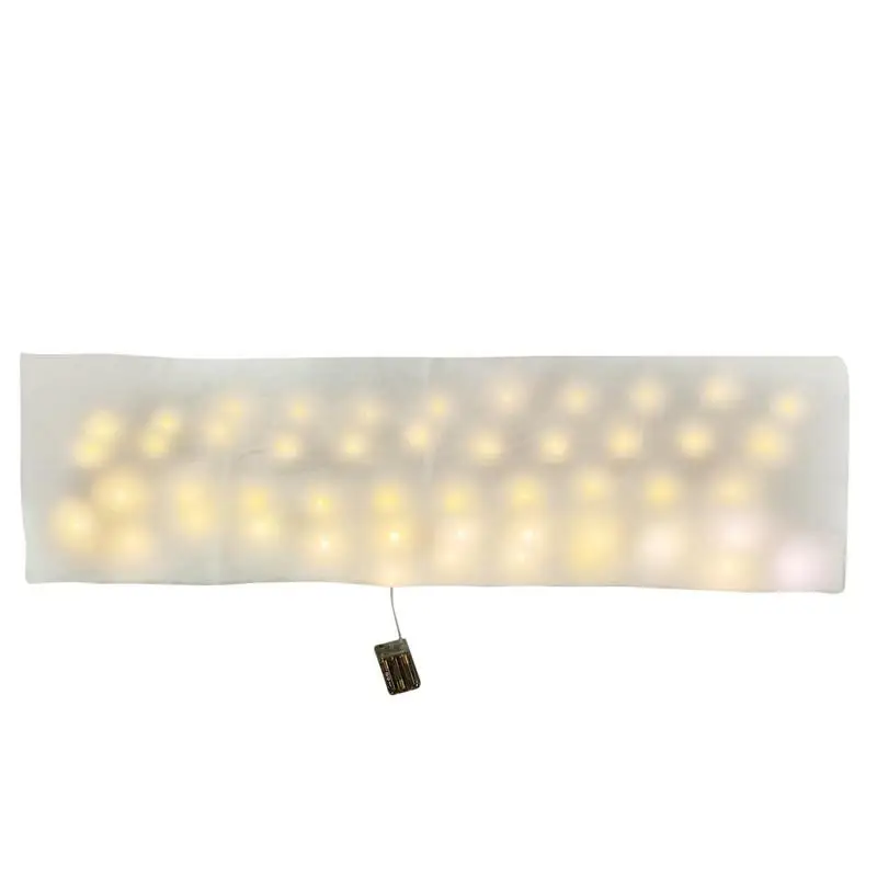 

Рождественское искусственное покрывало для снега, пушистое искусственное светодиодное освещение, рождественское снежное одеяло, атмосфер...