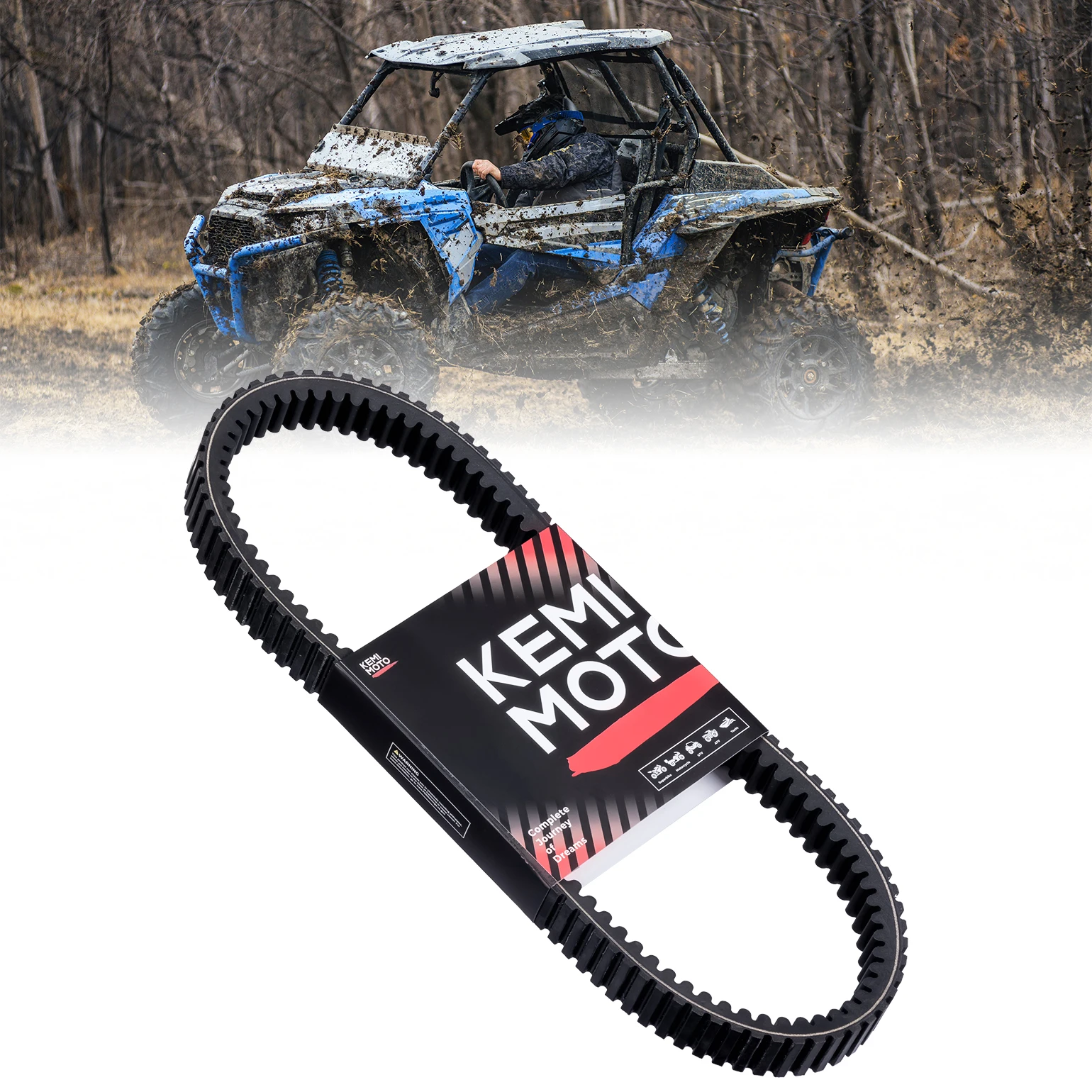 

UTV # Ремень вариатора (CVT) 3211180, совместимый с Polaris RZR XP 1000/XP 4 1000/S 1000/Trail S 1000 S 900/General XP 1000 2013-2026