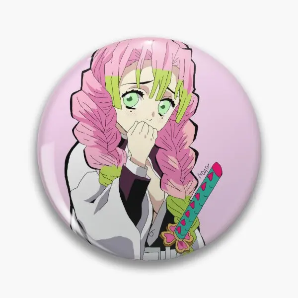 Mitsuri Shy мягкая булавка для пуговиц мультяшный металлический воротник одежды