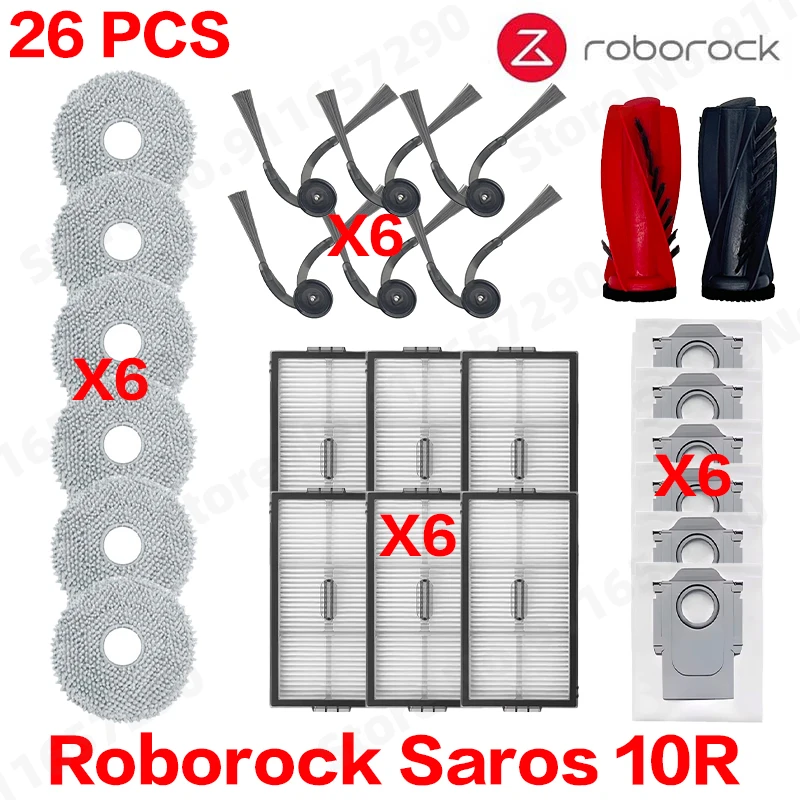 

Комплект запасных частей Roborock Saros 10R