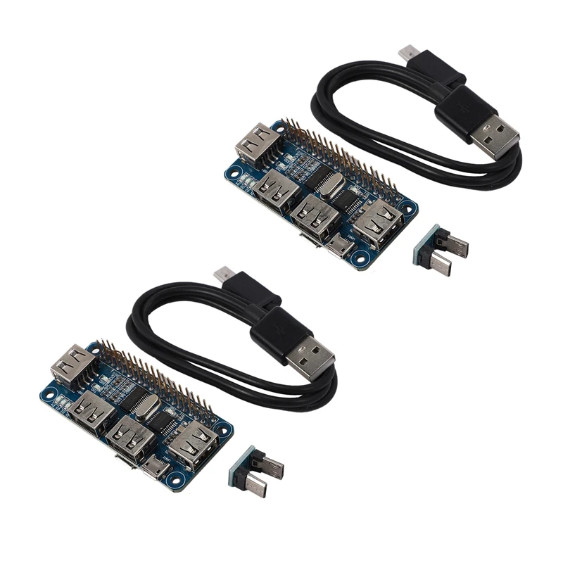2x4 порта флейта для Raspberry Pi 3 / 2 Zero W удлинительная Плата USB к UART последовательной