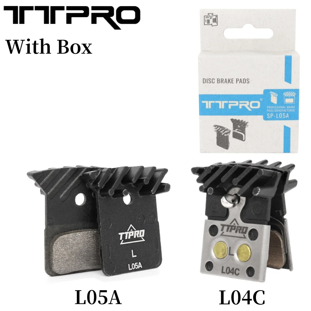TTPRO LO4C L05A Велосипедная тормозная колодка MTB Велосипедные металлические тормозные