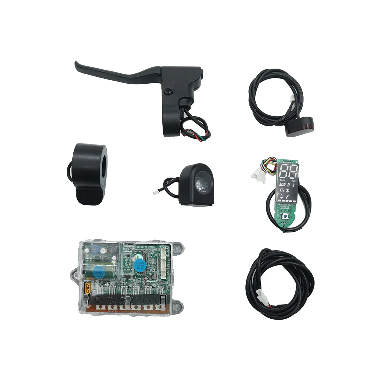 

Dashboard Meter+1:1 Sine Wave Vector Controller Kit with Brake Handle for Xiaomi M365 Electric Scooter Accessories