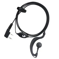 ear hook earbud headphone headset for baofeng uv 5r bf 888s radio walkie talkie k port earpiece earphone with microphone