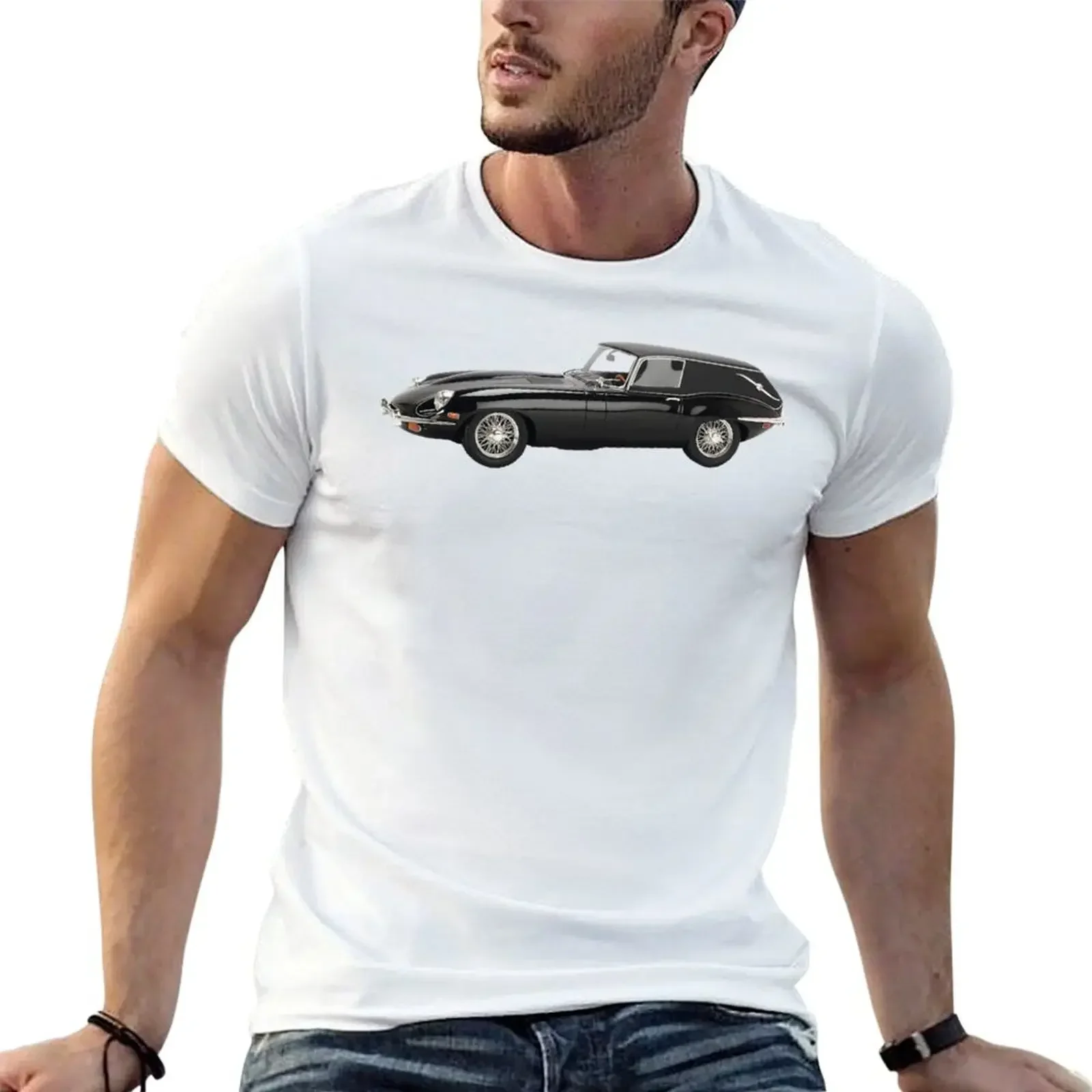 Футболка с надписью Харольд Ада макуде-джагуар-хеарсе простые тяжелые мужские