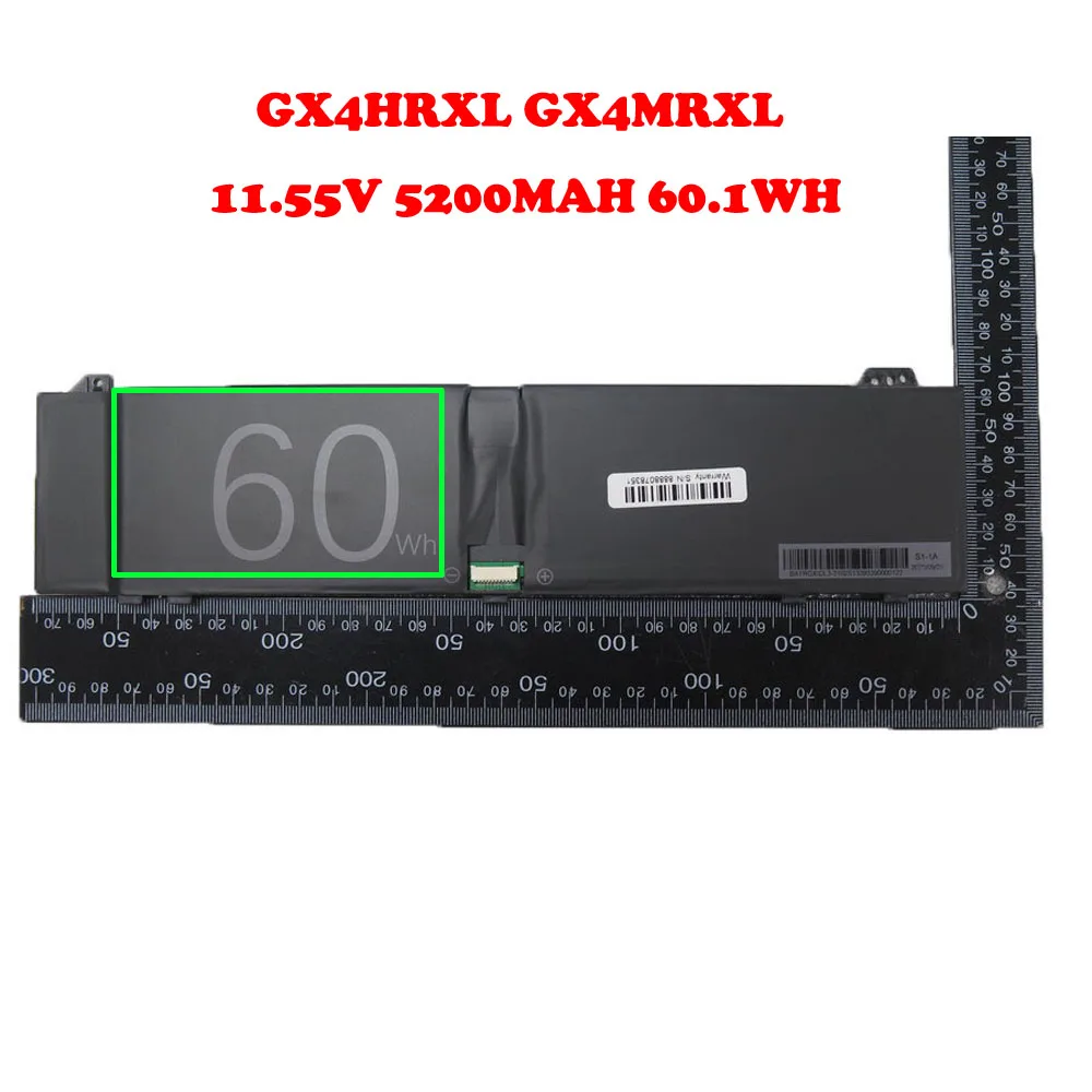 Аккумулятор для ноутбука Tongfang GX4HRXL GX4MRXL 11 55 В 5200 мАч 60 1 Вт/15 4 80 Вт контактов новый