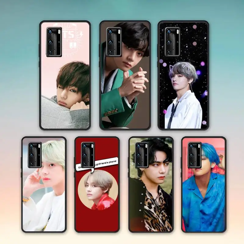 

Kim V Taehyung Phone Case For Samsung S8 S9 S10 E S20 S21 S30 5G Edge plus lite Cover Fundas Coque