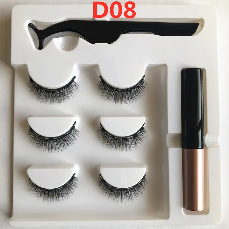 

3 Nature False Eyelash 3D Faux Mink Lashes Natural False Eyelashes Dramatic Volume Lashes Eyelash Extension Makeup