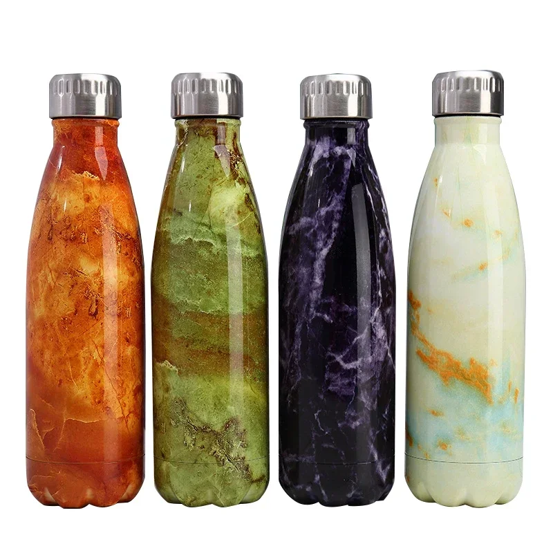 Термос из нержавеющей стали с двойными стенками и логотипом на заказ