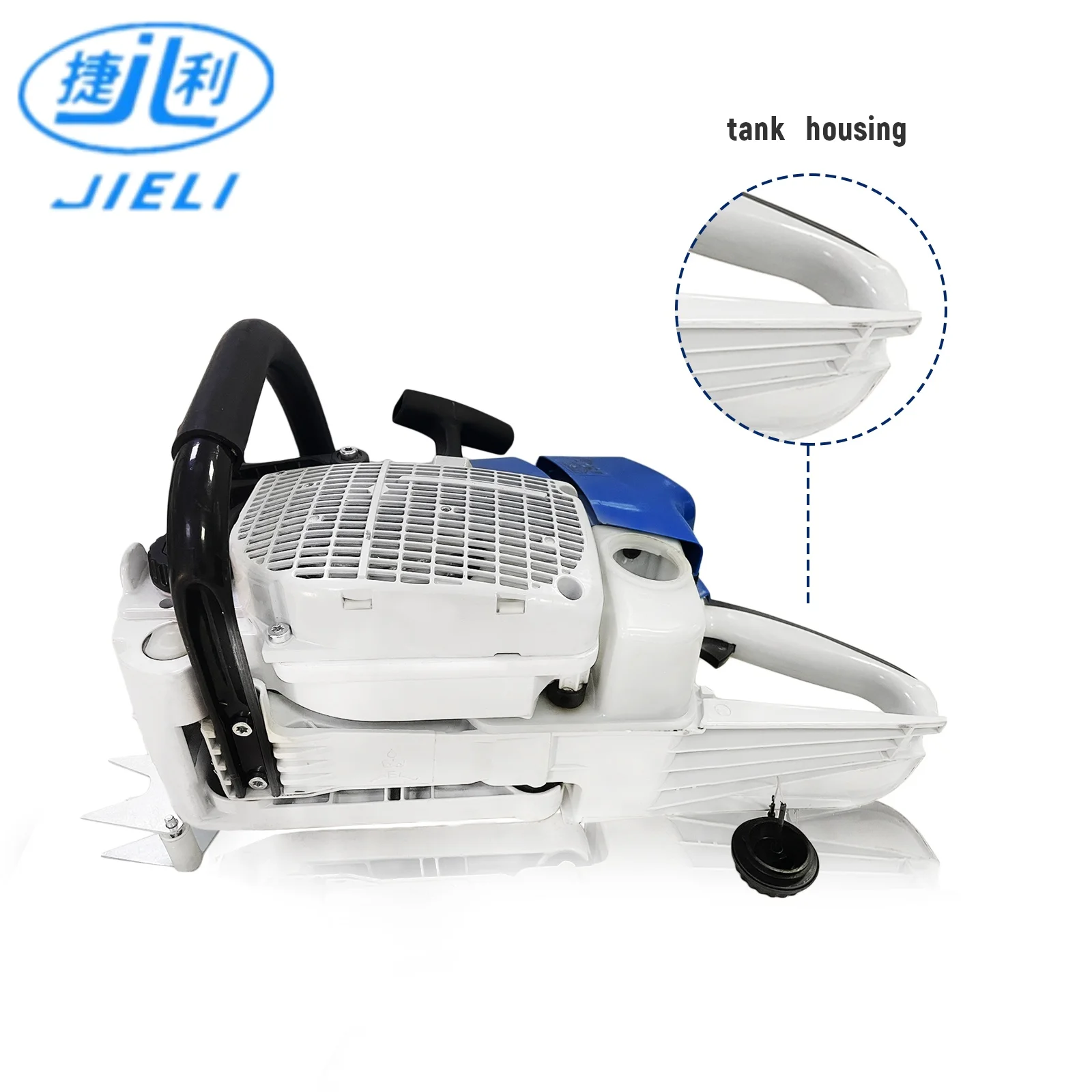 Новая бензопила 660 кВт 3/8 бензиновая пила Быстрорежущая с направляющей и цепью