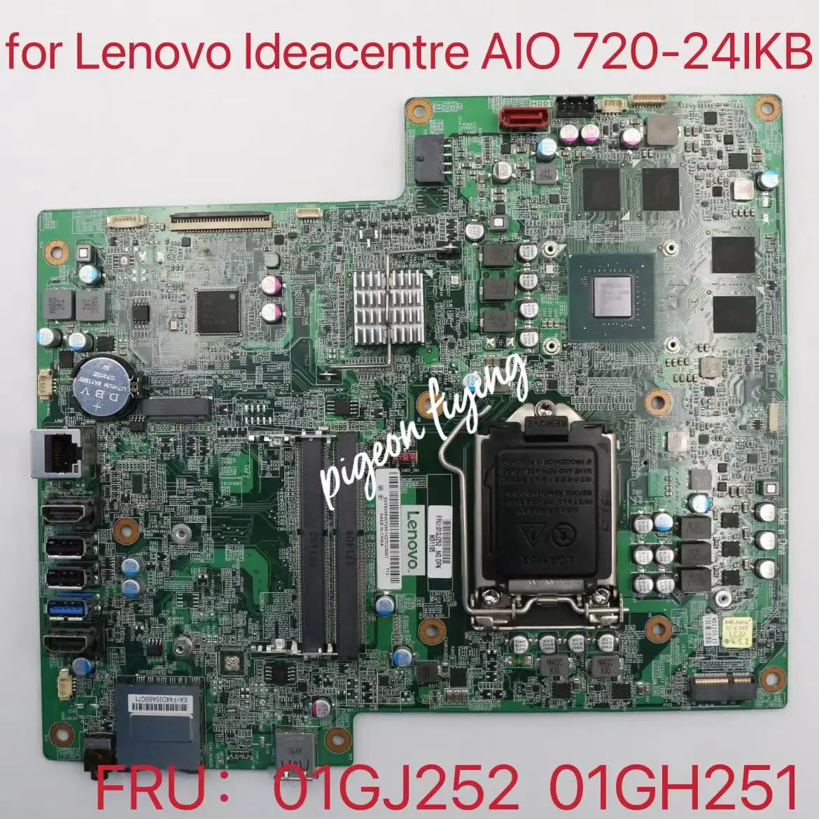 

Для lenovo AIO 720-24IKB FRU 01GJ252 (тип: FOCM) GTX960A 2G 2160*1440 NO DPK