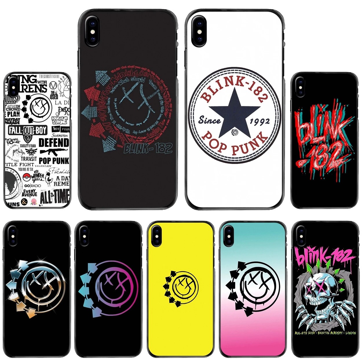 

For Apple iPhone 11 12 13 14 Pro MAX Mini 5 5S SE 6 6S 7 8 Plus 10 X XR XS Blink 182 Travis Barker Drummer Hard Phone Shell Case