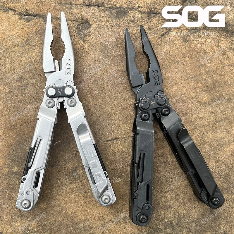 

SOG PP1001/PP1002/PL1001/PL1002 Multitool Pliers Multi-functional Combination Tool Folding Pliers Outdoor Camping EDC Equipment