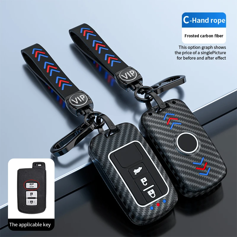 

ABS Silicone Car Key Cover Case Holder Bag Chain Fob For Toyota Camry Prius 20 Gen Corolla Verso 2/3/4 Buttons