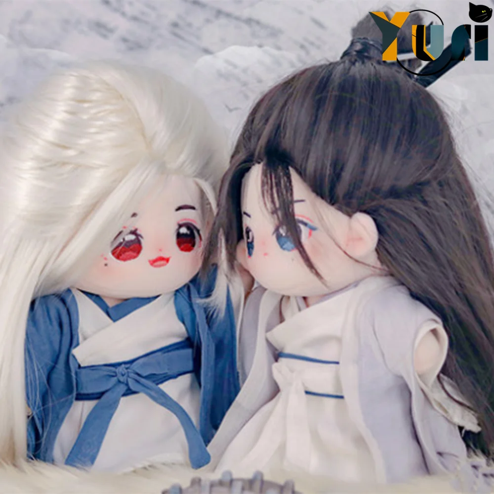 

WORD OF HONOR Original Shan He Ling Wen Kexing Gong Jun Snow Mountain 20cm Doll Toys Clothes Costume Outfit C Rua
