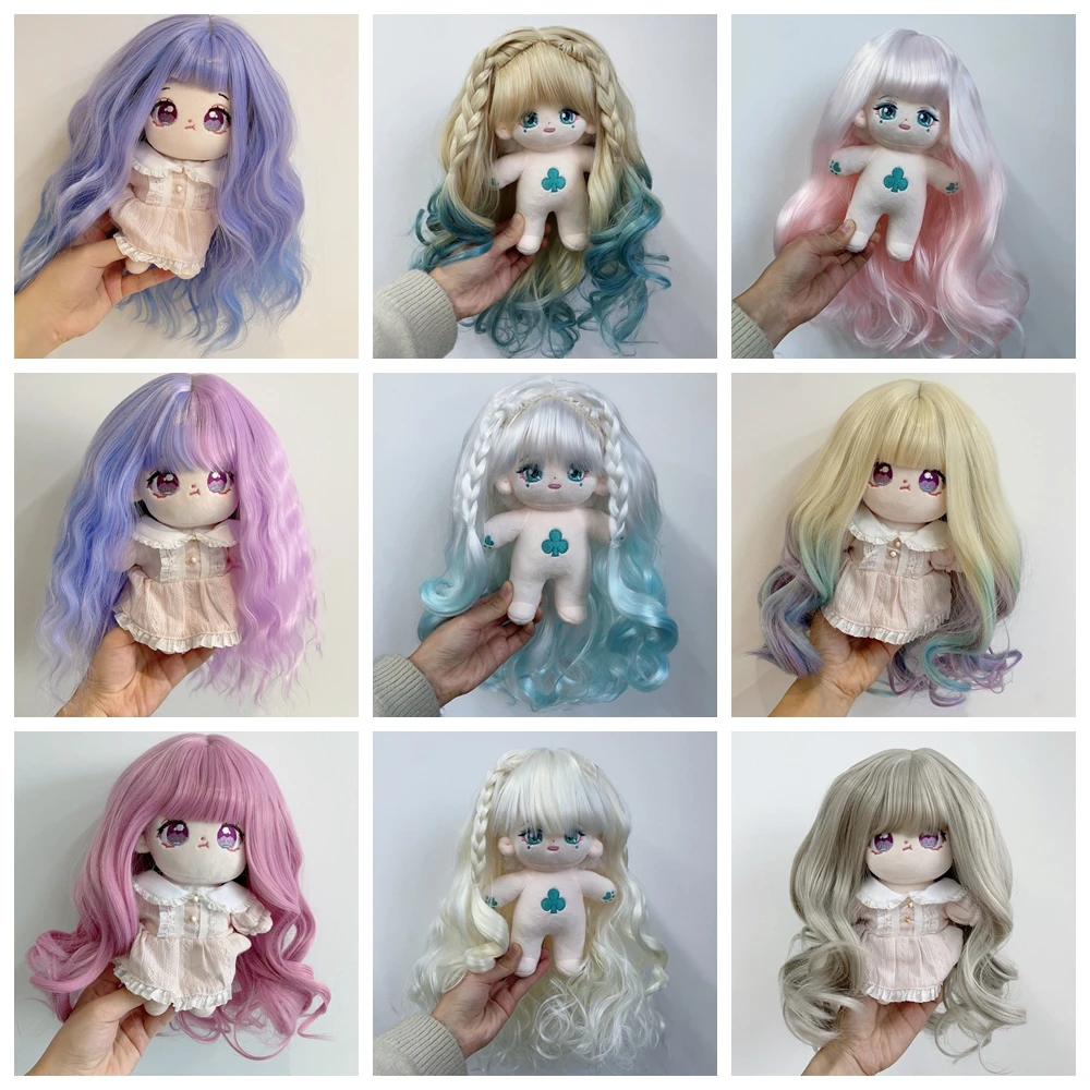 Шарнирная кукла 20 см хлопковая парик Плетеный высокотемпературное