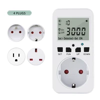 digital timer safety socket lcd precise timing euukusfr plug power supply timing automatic electric off socket