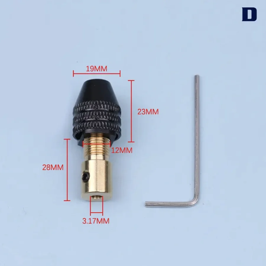 

Многофункциональный электрический сверлильный патрон 0,3-3,4 мм