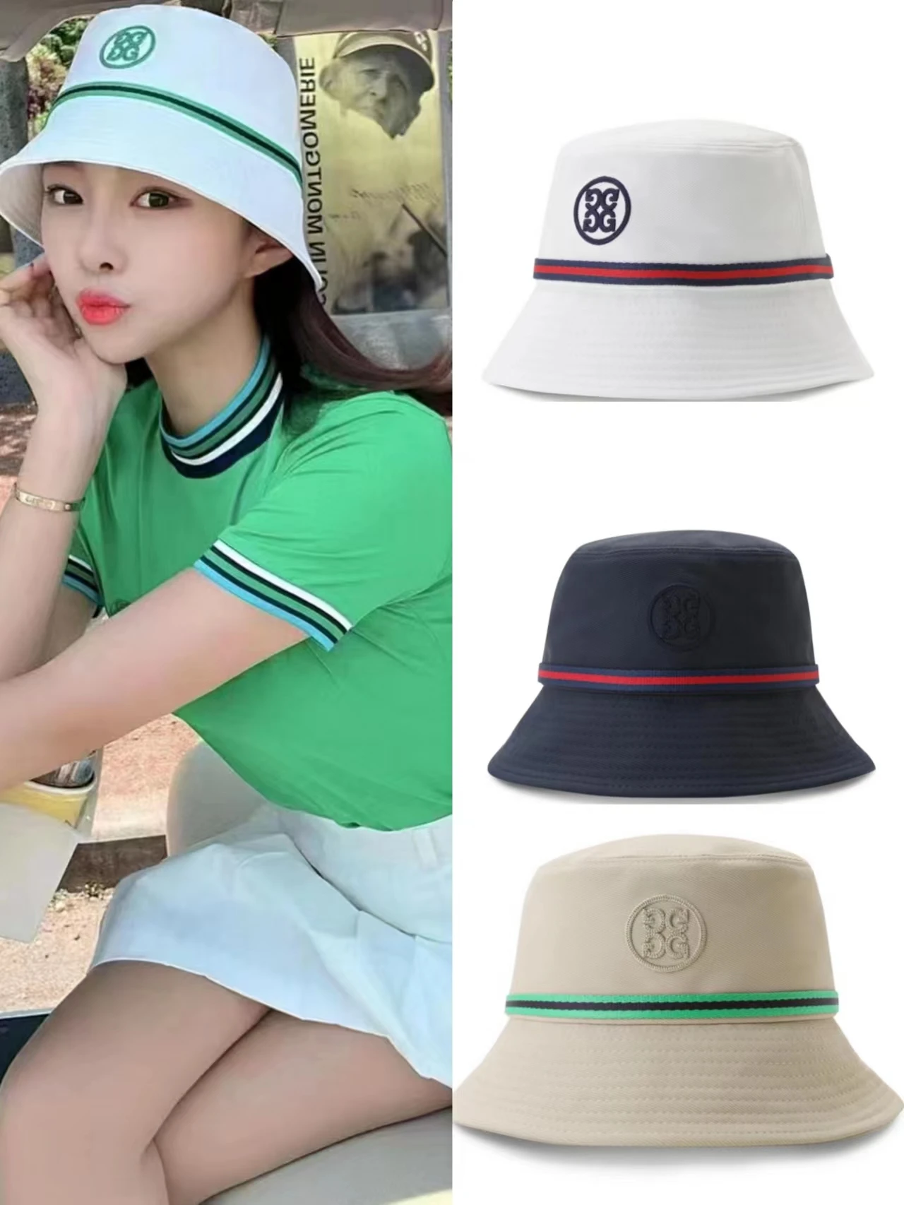 

New Golf Hat Men's and Women's Couple Visor GOLF Fisherman Hat Golf Wear Camping Fishing Men