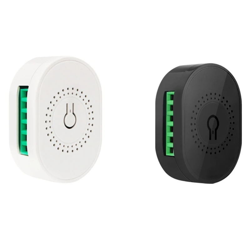 

Tuya Zigbee 3.0 Smart Light Switch 16A Mini Automation DIY Module Breaker Supports 2 Way Control,For Alexa Google