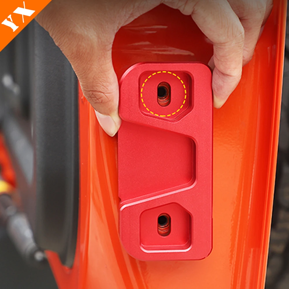 

Aluminum Alloy Car Limiter Cover Car Body Anti Hit Protection Frame For GWM Great Wall WEY Tank 300 2022 2023 Accessories 2pcs