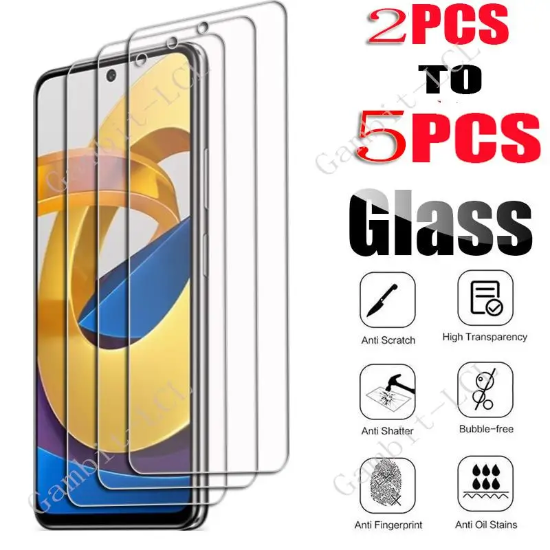

Защитное стекло для Poco X3 Pro Pocophone X3 NFC, 2 шт.-5 шт., Защитная пленка для экрана Xiaomi Poco F3 F4 GT F2 Pro M3 M4 X4 Pro