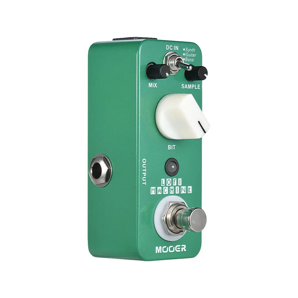 Mooer Lofi Machine Guitar Effects Pedals Musical Accessories Electric Guitar Wide Range Sampling Rate/depth Reducing Tuner Pedal