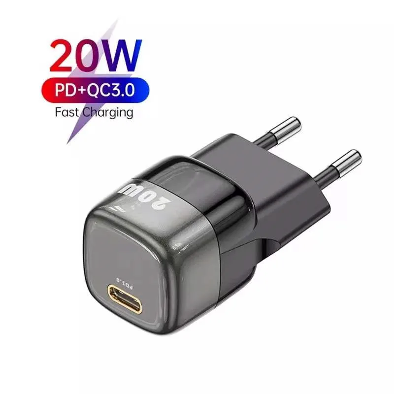 

Зарядное устройство с портом USB Type-C и поддержкой быстрой зарядки, 20 Вт