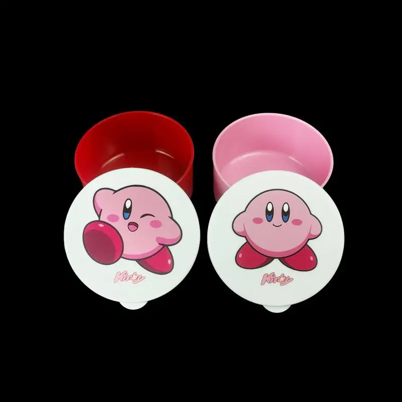 Милый кавайный Ланч-бокс Kirby герметичная коробка для хранения детская фруктов