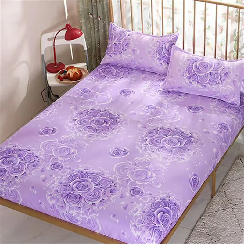 

Набор простыней из трех предметов, один Противоскользящий чехол для матраса, защитный чехол