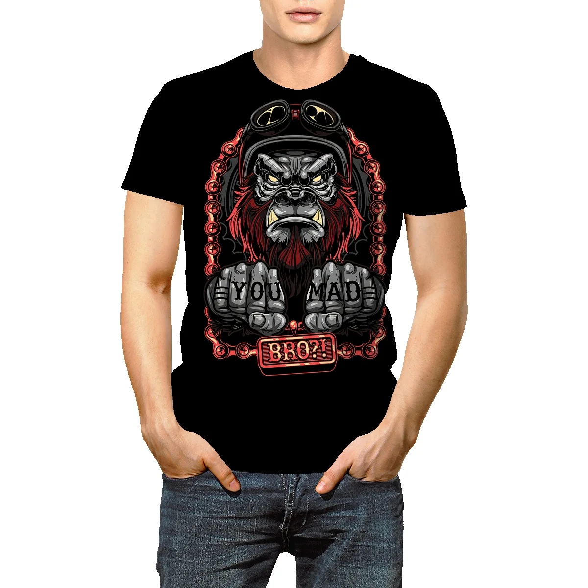 

Summer new Korean version loose cotton half-sleeved tops short-sleeved bottoming shirts plus size men's clothing