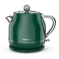 220v electric kettle 1 5l water boiling pot machine home appliance automatic fast boiling kettle stainless steel inner