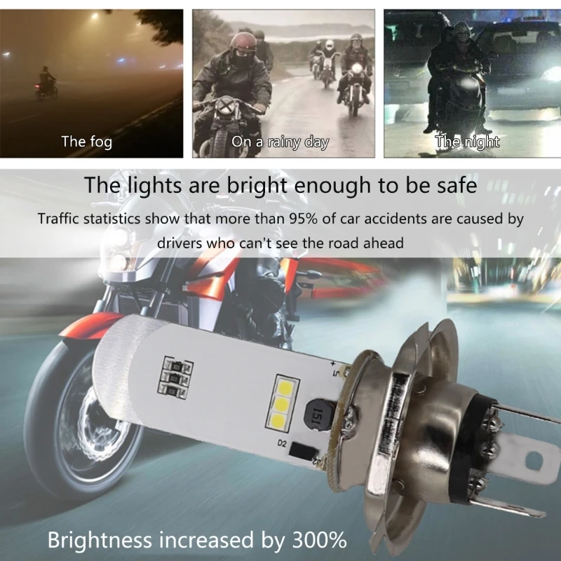 

LED Headlight Bulbs Conversion High Low Beam 6000K White GTWS