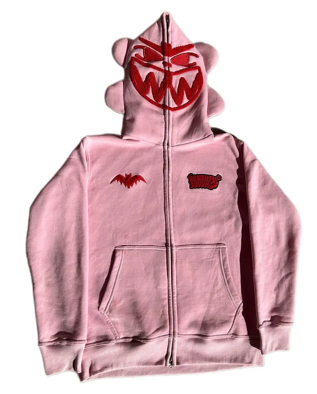 Женская толстовка с капюшоном на молнии |