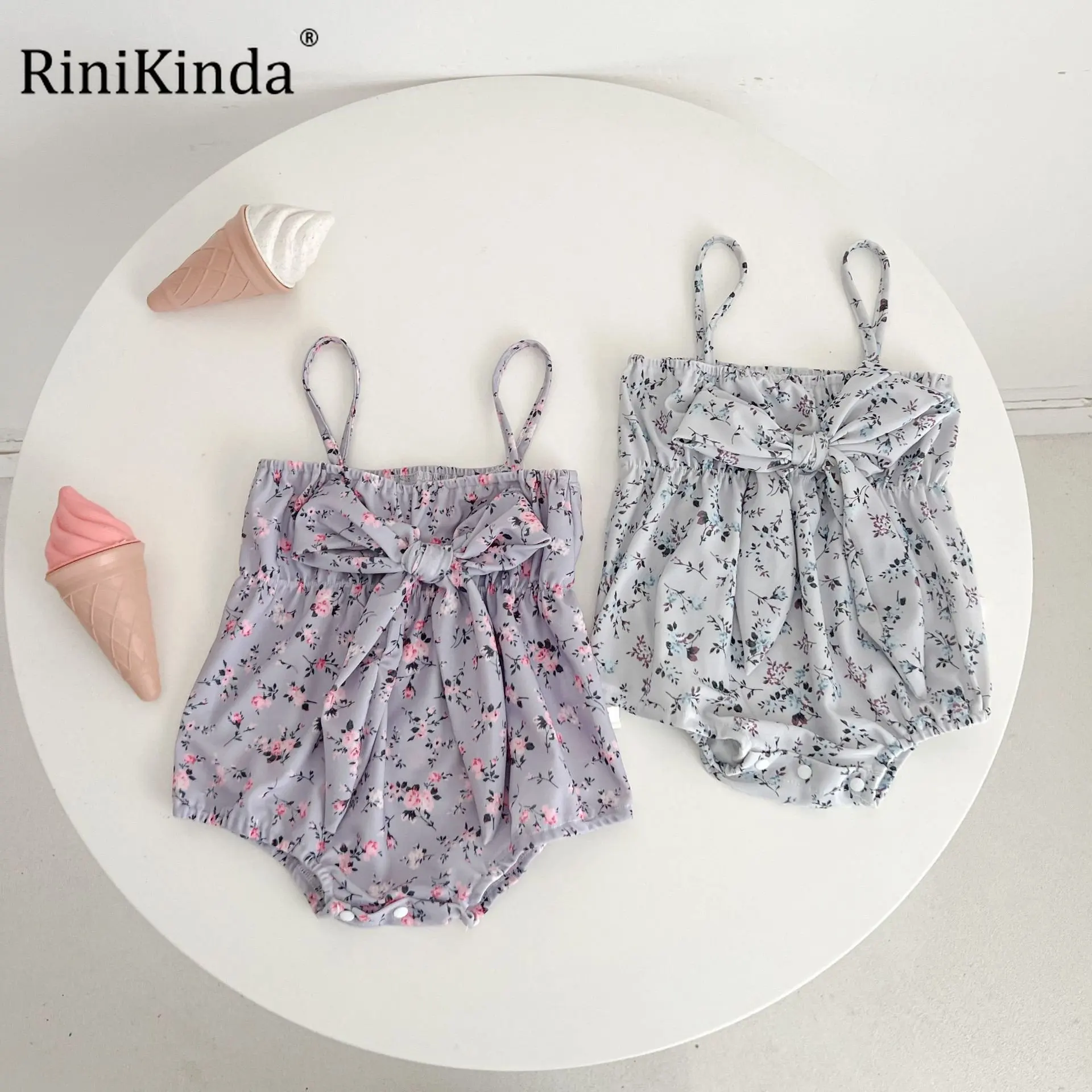 

Toddler Infant Girls Swimsuit Sleeveless Suspender Floral Print Baby Girls Swimwear Summer Beachwear Bathing Suit