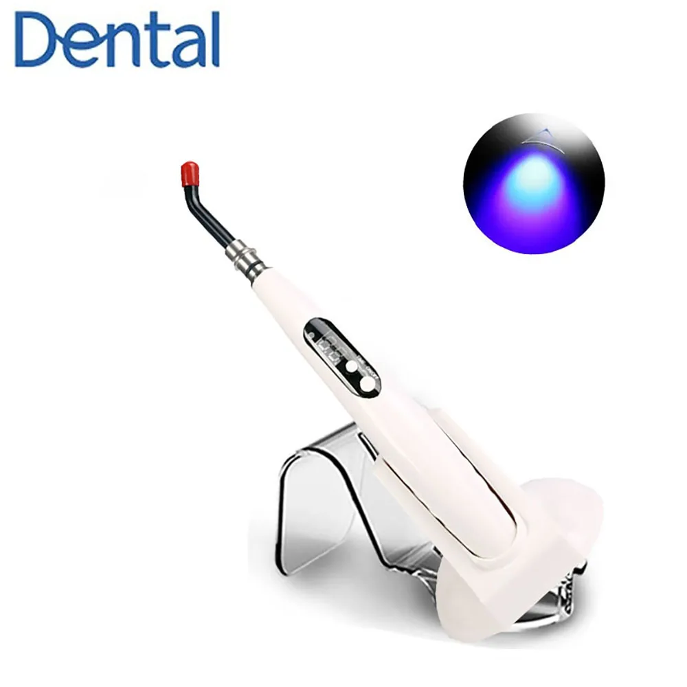 New Dental Cordless LED Curing Light 1200-1400mw/cm2 Tooth Filling Material Cure Dental Equipment