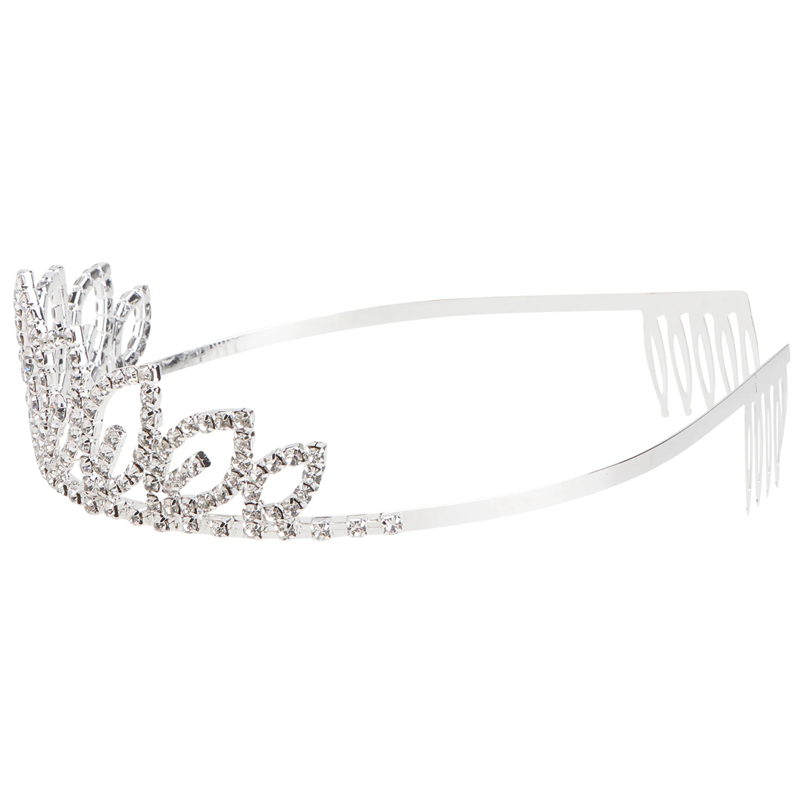 

Bridal Flower Rhinestone Tiaras Bridal Headband Hair Jewelry for Hair Accessories Christmas Party Costume
