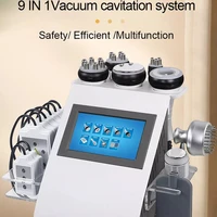 40k 9 in1 cellulite reduction radio frequency cavitation slimming equipment lipo laser ultrasonic beauty machine