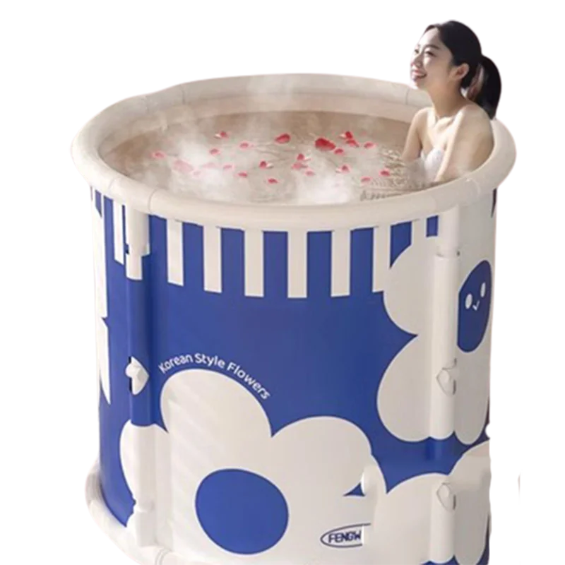 Sit миниатюрная быстрая пластиковая прочная ванная Складная Ванна для взрослых