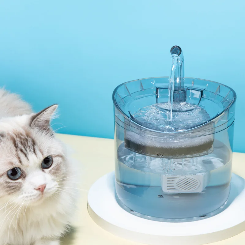 

Автоматический дозатор воды для домашних животных, умный циркуляционный диспенсер воды с постоянной температурой, 1,8 л, фильтр для питья с датчиком для питомцев и кошек